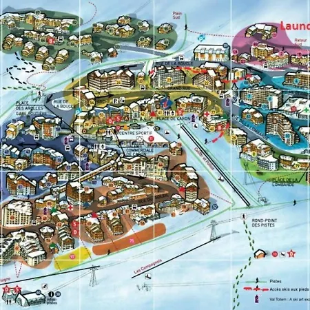 Serac - Location: Grand Avec Tres Belle Vue Degagee Mae-9012 Appartement Val Thorens